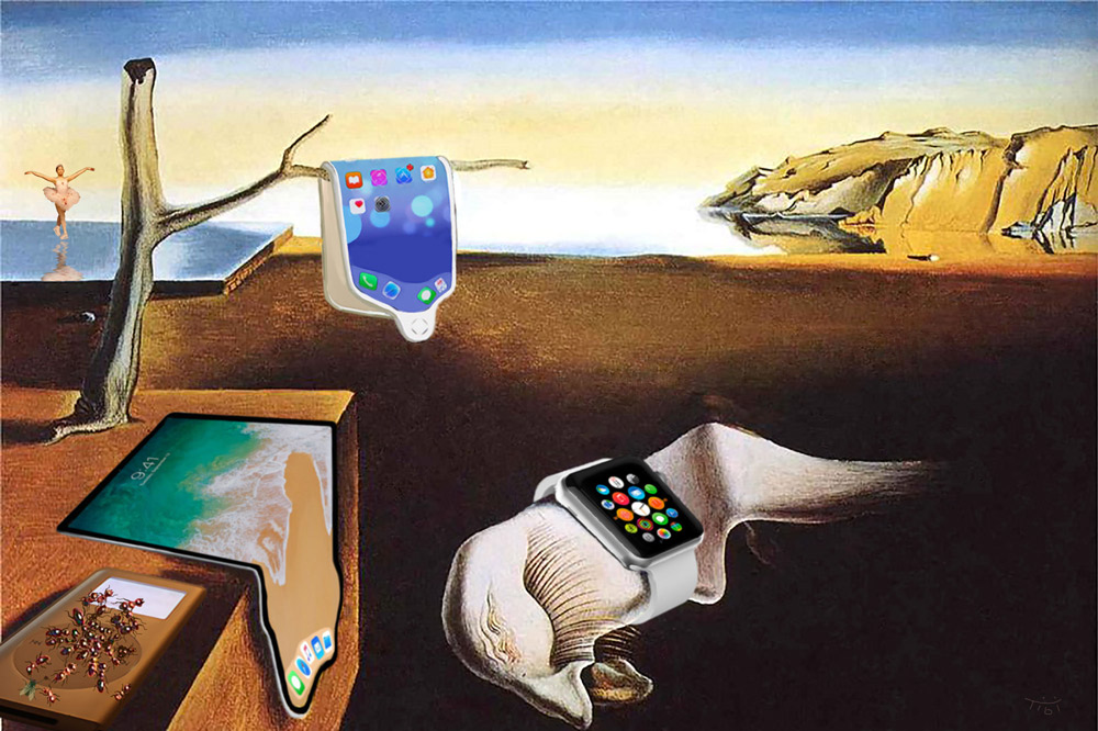 Salvador Dali, the Persistence of Memory Time.