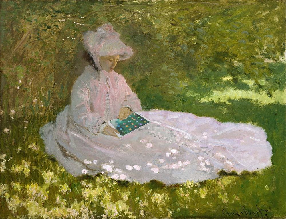 Monet, Springtime iPad.