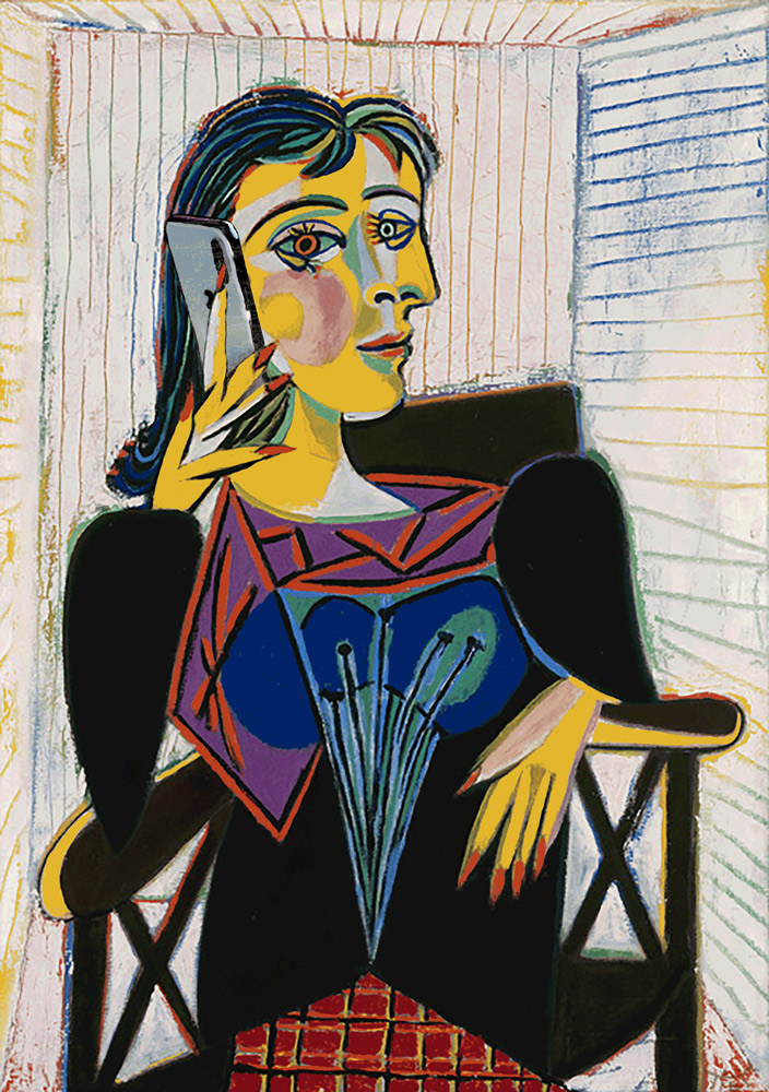 Picasso, Dora Maar on the Phone.