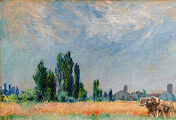 Monet Wheat Field