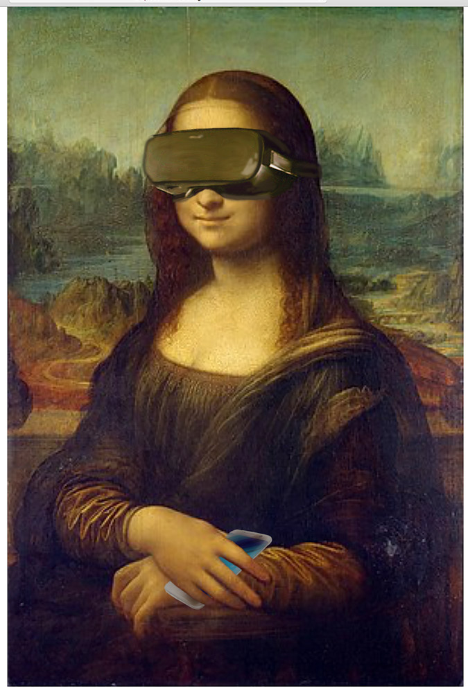 Leonardo da Vinci, Mona Lisa on 3D IR
