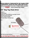 CUSTOMER PROMO DOG TAG FLASH DRIVE