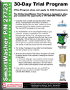 SMARTWASHER 30 DAY TRIAL PROGRAM RULES