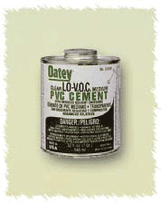 PVC Cement – Clear